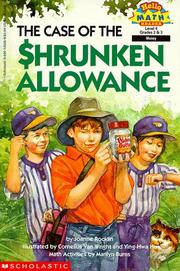 Cover of: The case of the shrunken allowance
