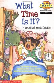 Cover of: What Time Is It? A Book Of Math Riddles (level 2) (Hello Reader, Math)