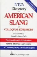 Cover of: NTC's dictionary of American slang and colloquial expressions