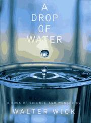 A drop of water by Walter Wick