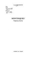 Cover of: Montesquieu: l'œuvre et la vie