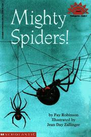 Cover of: Mighty spiders! by Fay Robinson