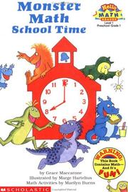 Cover of: Monster math school time