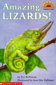 Cover of: Amazing lizards!