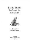 Cover of: Beatha Bharra: Saint Finbarr of Cork : the complete life