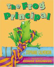 Cover of: The frog principal by Stephanie Calmenson