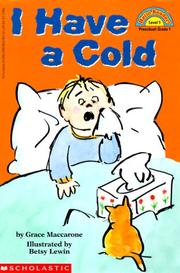 Cover of: I have a cold