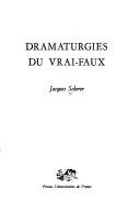 Cover of: Dramaturgies du vrai-faux