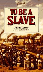 Cover of: To Be a Slave (Point (Scholastic Inc.)) by 