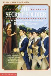 Cover of: The Secret Soldier by Ann McGovern, Katherine Thompson