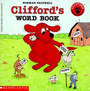 Cover of: Clifford's Word Book (Clifford) by Norman Bridwell