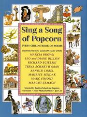 Cover of: Sing A Song Of Popcorn by M. White, Ed Moore, B. De Regniers