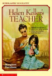 Cover of: Helen Keller's Teacher by Margaret Davidson
