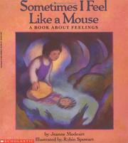 Cover of: Sometimes I feel like a mouse