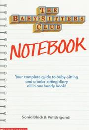 Cover of: The Baby-Sitters Club Notebook (Baby Sitters Club Portrait Collection)