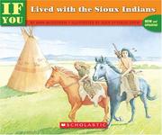 Cover of: If You Lived With the Sioux Indians (If You Lived)