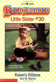 Cover of: Babysitter's - Little Sister #30 Karen's Kittens