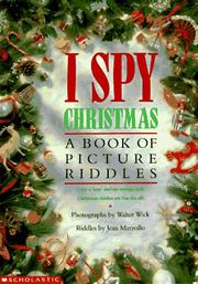 Cover of: I Spy Christmas: A Book of Picture Riddles