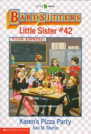 Cover of: Karen's pizza party