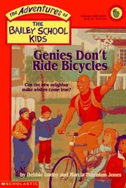 Cover of: Genies don't ride bicycles by Debbie Dadey