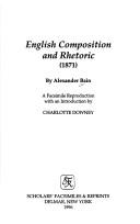 Cover of: English composition and rhetoric
