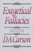 Exegetical fallacies
