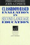 Cover of: Classroom-based evaluation in second language education