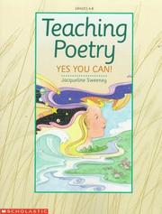 Cover of: Teaching poetry: yes you can!