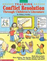 Cover of: Teaching conflict resolution through children's literature