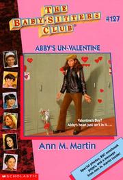 Cover of: Abby's un-valentine