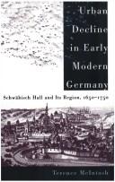 Urban decline in early modern Germany by Terence McIntosh