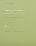 Cover of: Building community: a new future for architecture education and practice : a special report