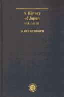 A history of Japan by James Murdoch
