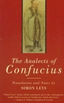 Cover of: The Analects of Confucius