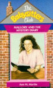 Cover of: Mallory Mystery Diary - 29 by Ann M. Martin