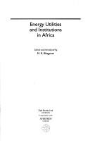 Energy utilities and institutions in Africa