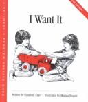 Cover of: I want it
