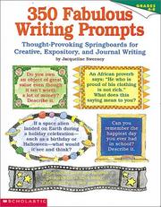 Cover of: 350 Fabulous Writing Prompts (Grades 4-8)