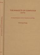 Cover of: The analects of Confucius (Lun yu): a literal translation with an introduction and notes