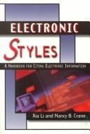 Cover of: Electronic styles by Xia Li