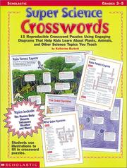 Super Science Crosswords (Grades 3-5) by Katherine Burkett