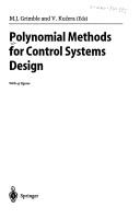 Polynomial methods for control systems design