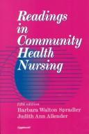 Cover of: Readings in community health nursing