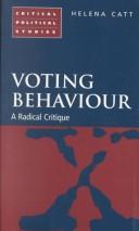 Voting behaviour : a radical critique