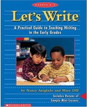 Cover of: Let's write