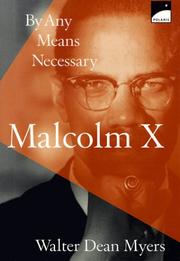 Cover of: Malcolm X: By Any Means Necessary