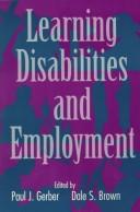 Cover of: Learning disabilities and employment