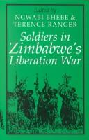 Cover of: Society in Zimbabwe's liberation war