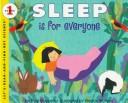 Cover of: Sleep is for everyone