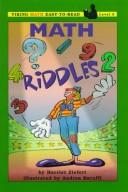 Cover of: Math riddles